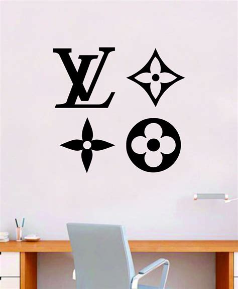 louis vuitton logo stickers|louis vuitton stickers for wall.